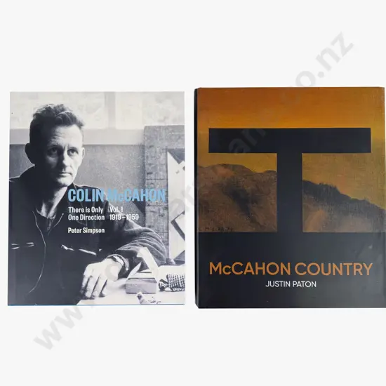 Peter Simpson - Colin McCahon: There is Only One Direction Volume 1 & Justin Patton - McCahon Country