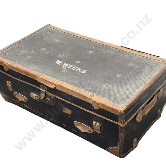 John Weeks' Travel Trunk and Some Sketchbooks and Ephemera
