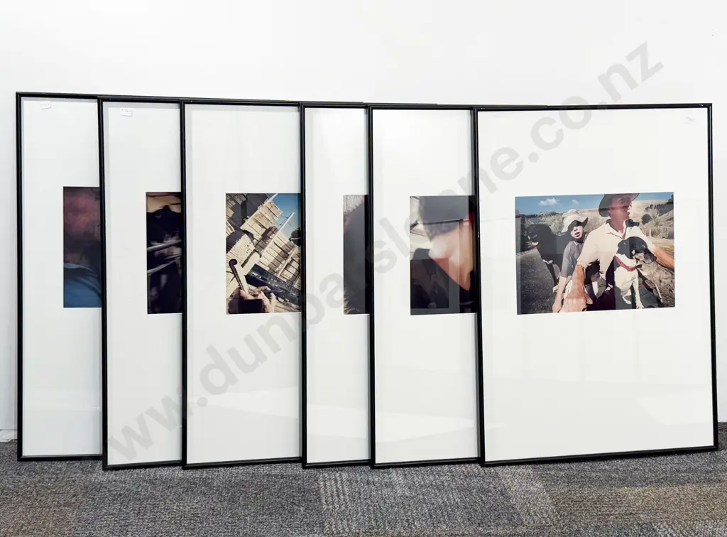 Set of Six Framed Photographs Image 1++