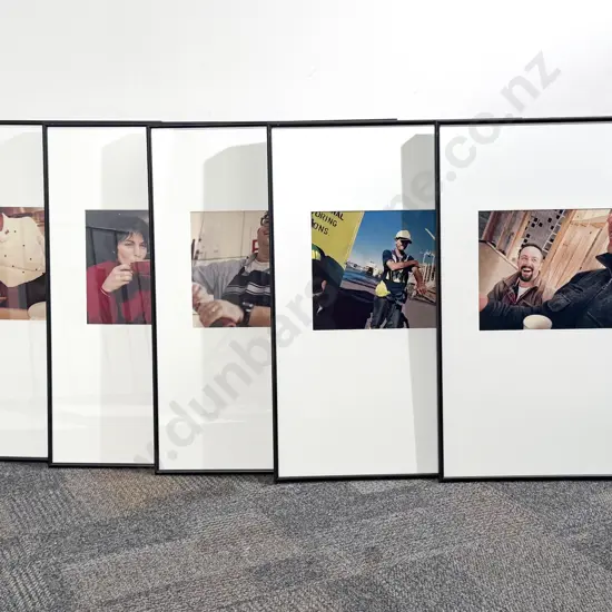 Set of Five Framed Photographs