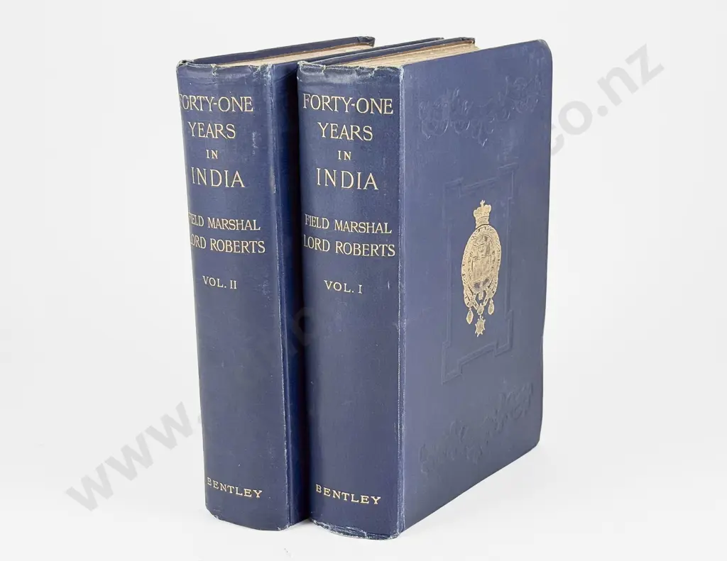 Field-Marshall Lord Roberts Of Kandahar - Forty-One Years In India (2 Volumes) Image 1++