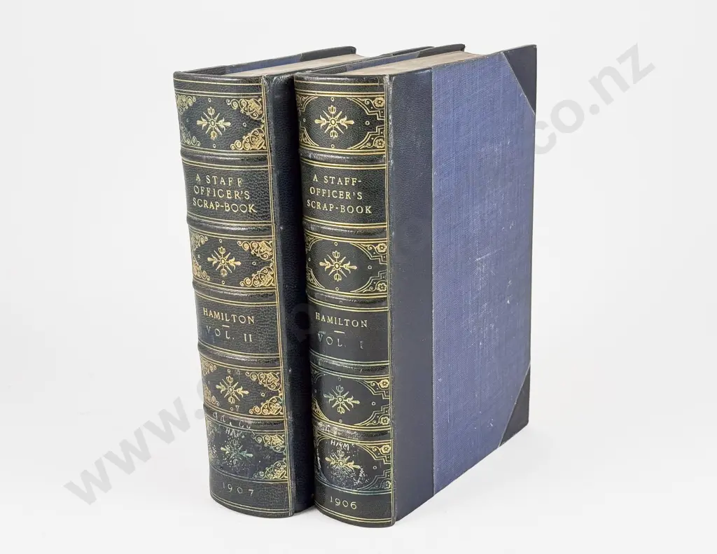 Hamilton Lieut-Gen Sir Ian - A Staff Officers Scrap-Book (2 Volumes) Image 1++