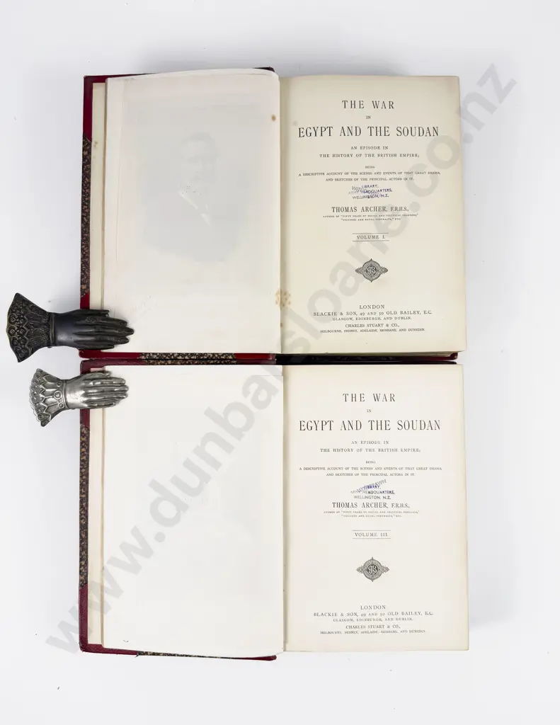 Archer Thomas - The War in Egypt And The Soudan (4 Vols in 2) Image 1++