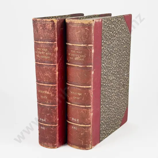Archer Thomas - The War in Egypt And The Soudan (4 Vols in 2)