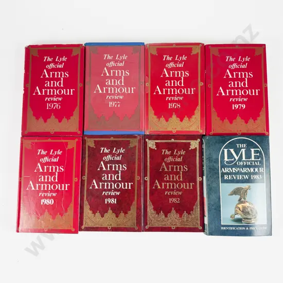 8 Volumes Of The Lyle Official Arms & Armour Review 1976-1983