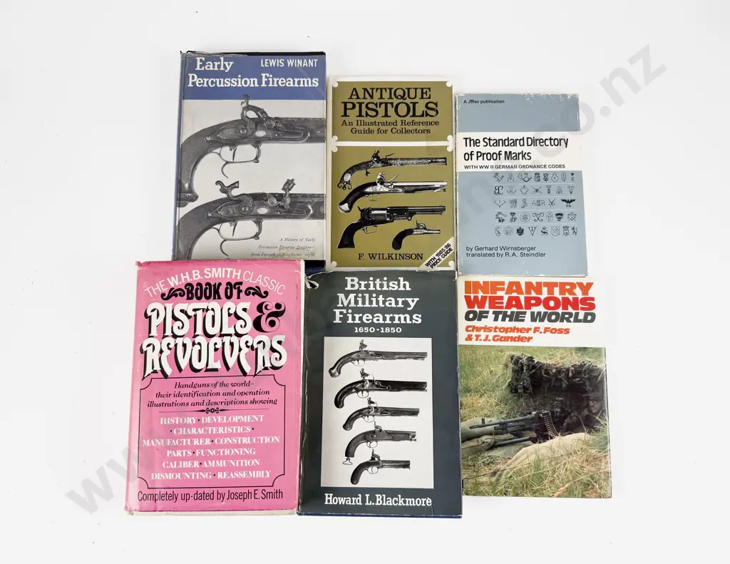 6 Volumes On Firearms Image 1++
