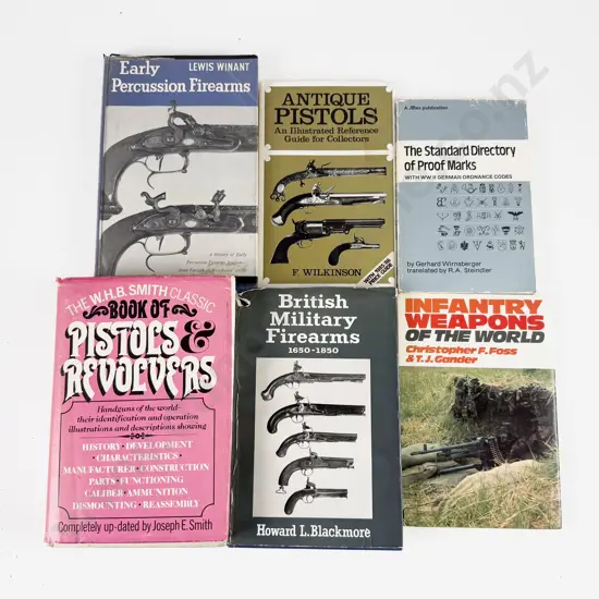 6 Volumes On Firearms