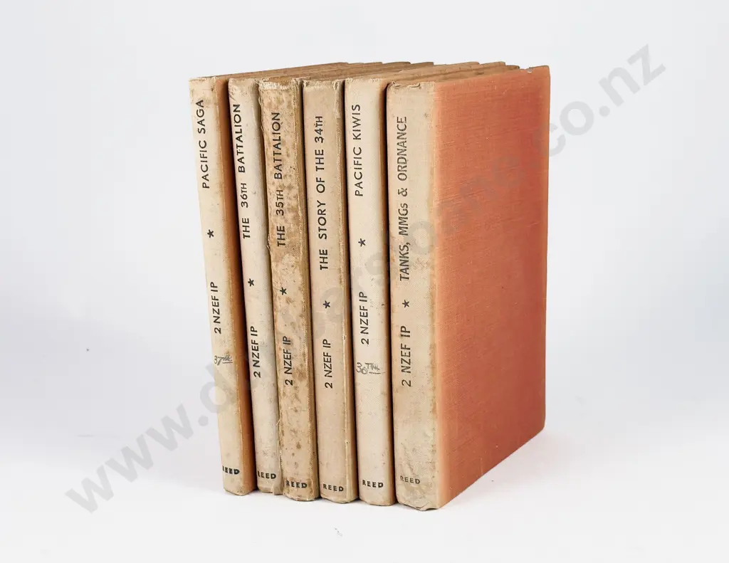 6 Volumes of 2 NZEF in the Pacific Image 1++