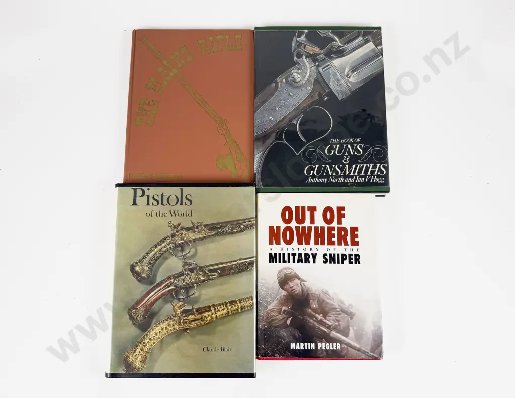 4 Large Volumes On Antique Firearms Image 1++