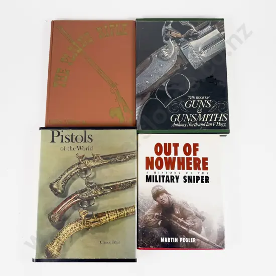 4 Large Volumes On Antique Firearms