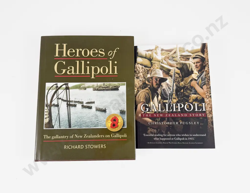 2 Volumes On Gallipoli Image 1++