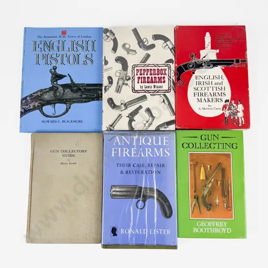 6 Volumes On Firearms Gun Collecting Etc