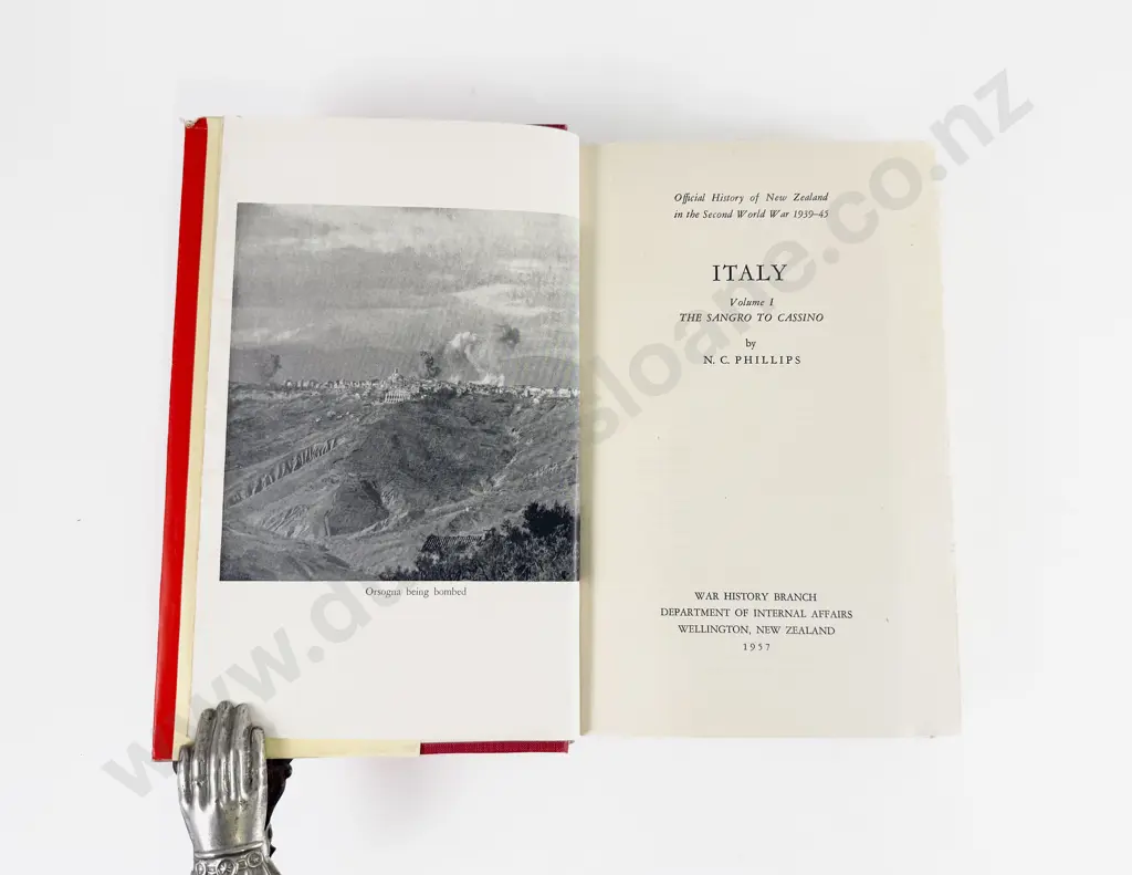 Phillips N C - Italy Volume I The Sangro To Cassino Image 1++
