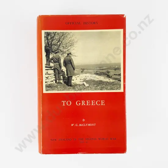 McClymont W G - To Greece