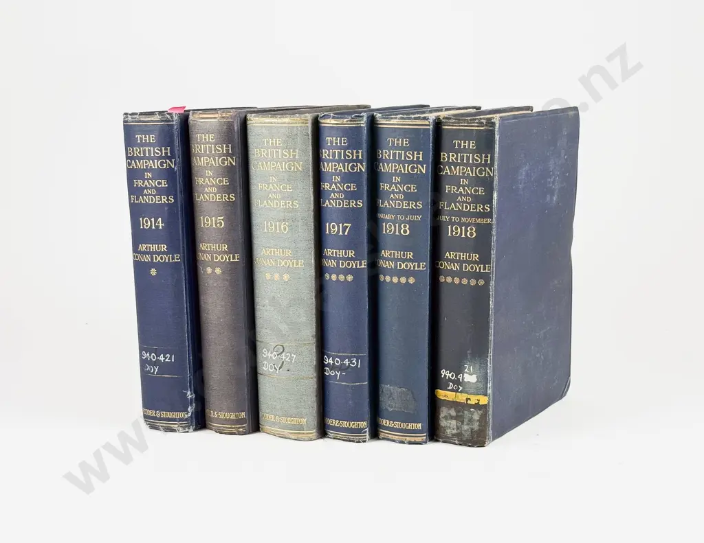 Conan Doyle Arthur - The British Campaign in France and Flanders (6 Volumes) Image 1++