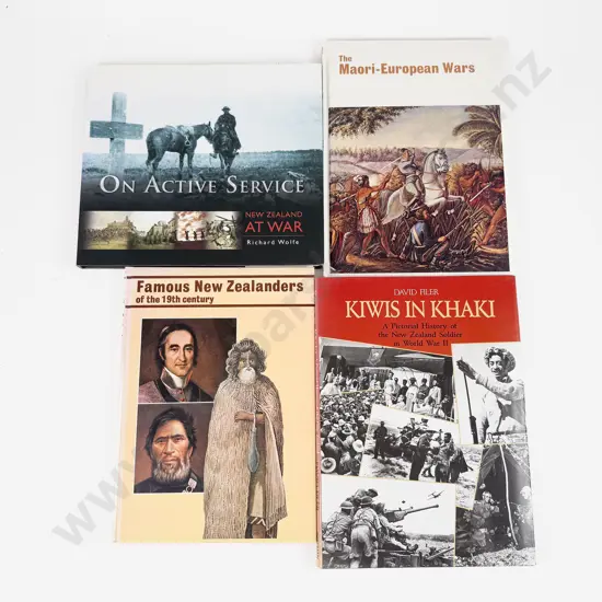 4 Large NZ Related War Volumes