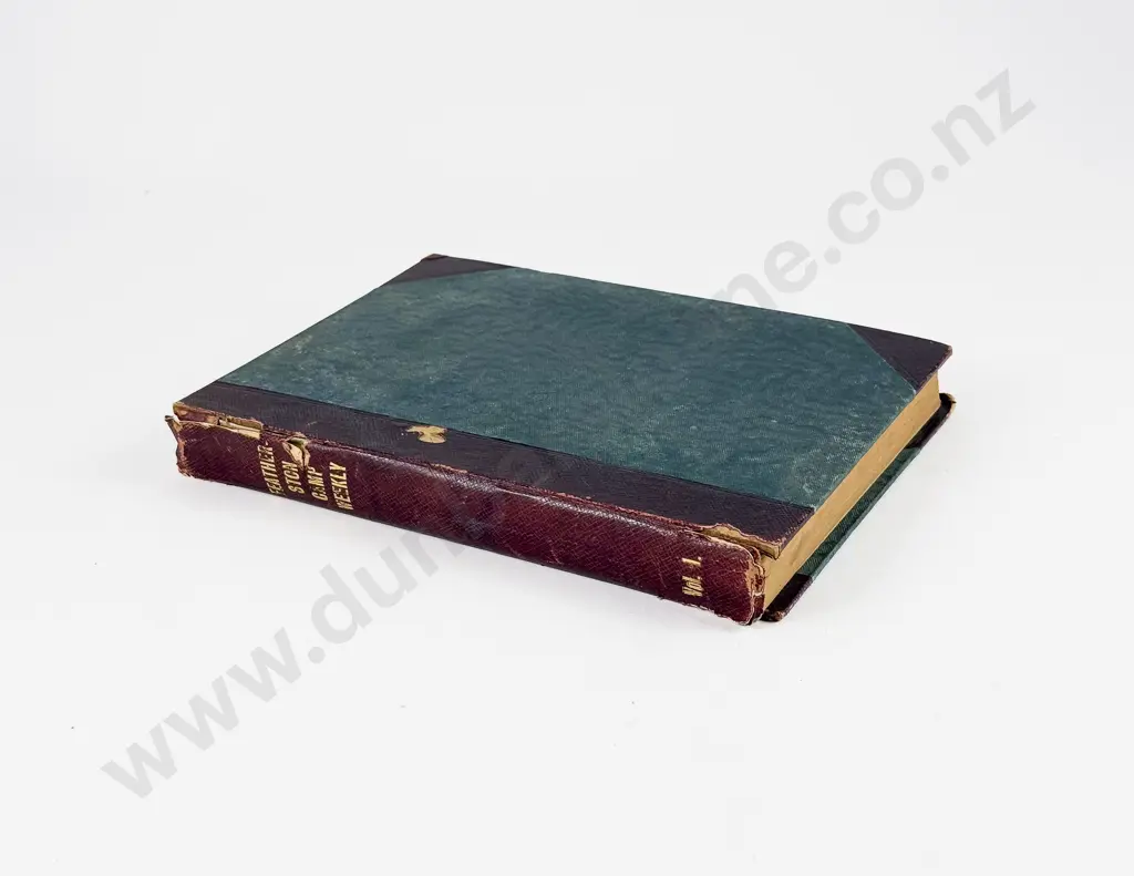 Bound Set Of Featherston Camp Weekly Publications Vols 1-12 1918 Image 1++