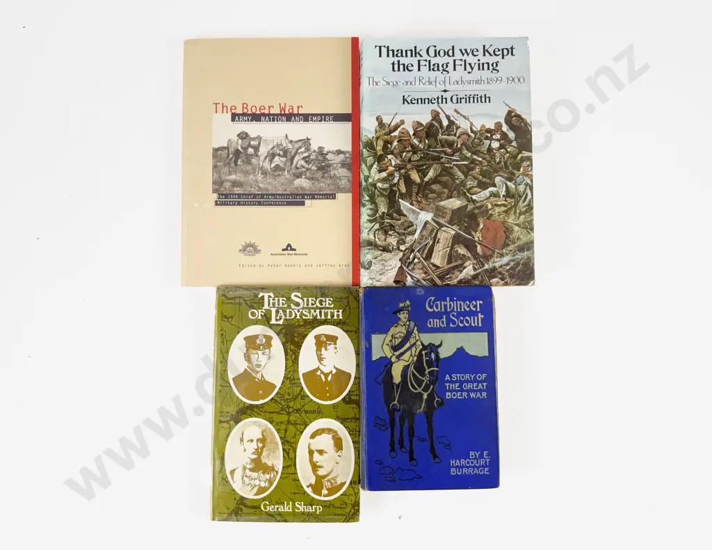 4 Books On The Boer War Image 1++