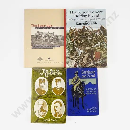 4 Books On The Boer War
