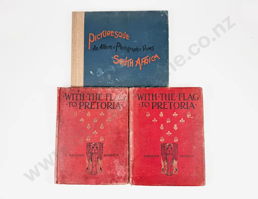 With The Flag To Pretoria (2 Volumes) Image 1++