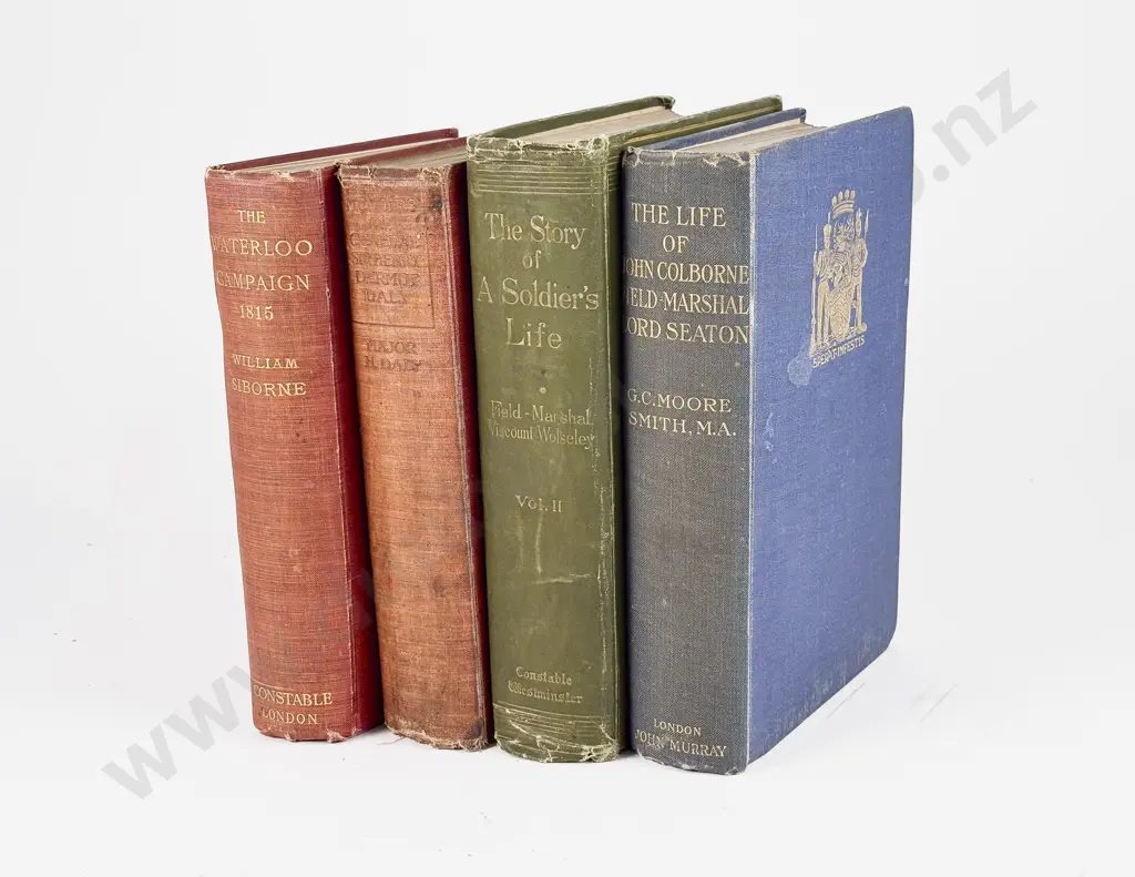 The Waterloo Campaign & 3 Various Military Biographies Image 1++
