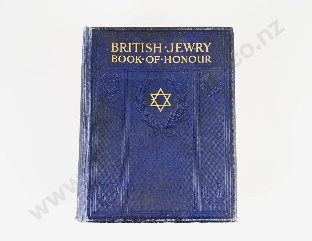 Adler Rev Michael - British Jewry Book of Honour Image 1++