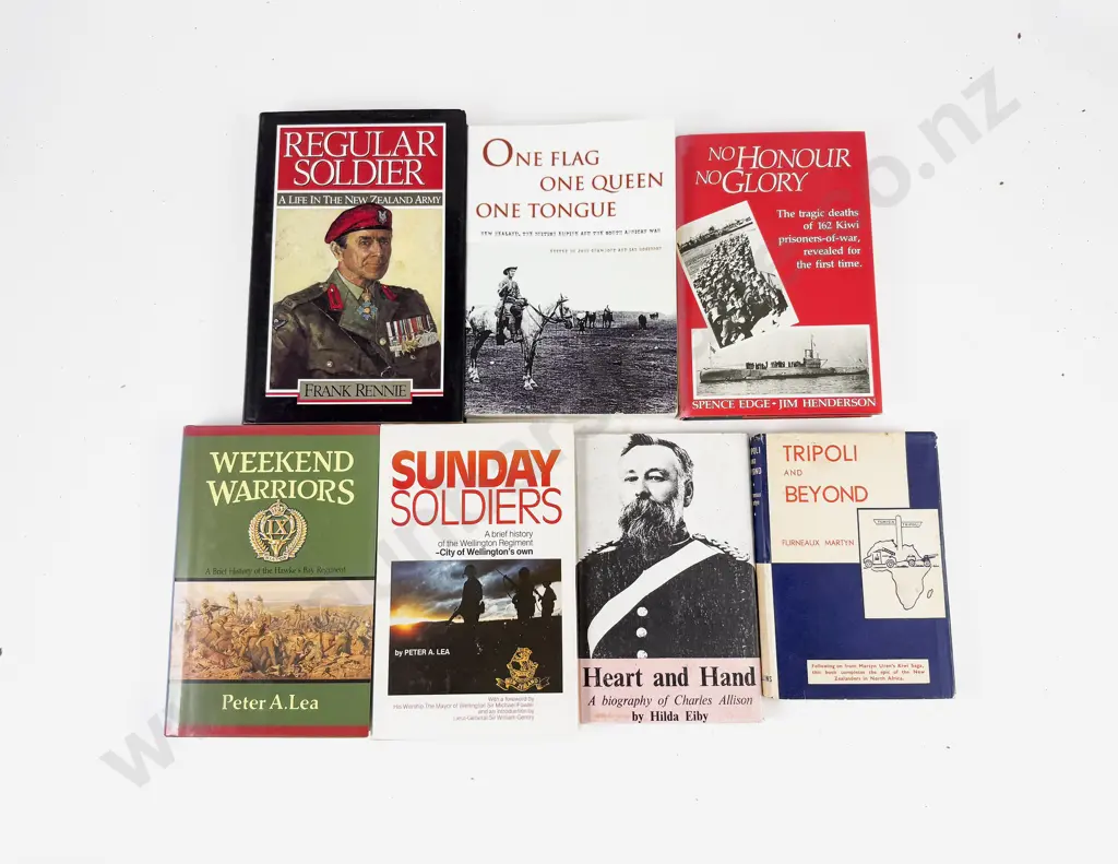 7 Books On Soldiering Etc Image 1++