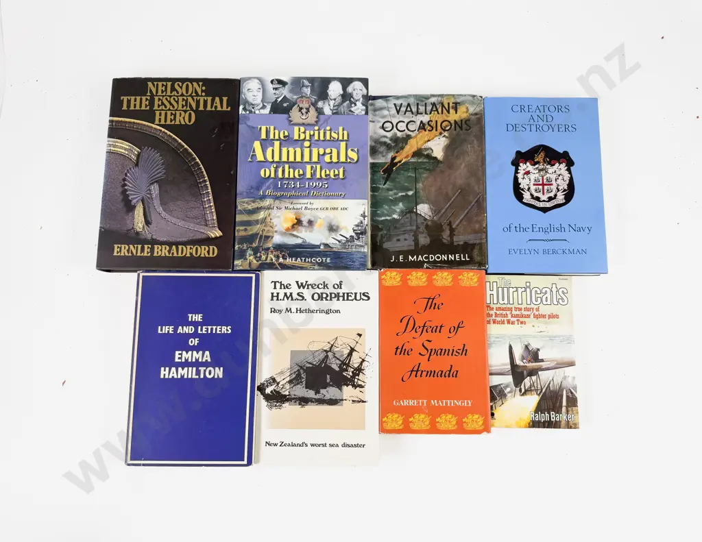 8 Various Naval & Maritime Books Image 1++