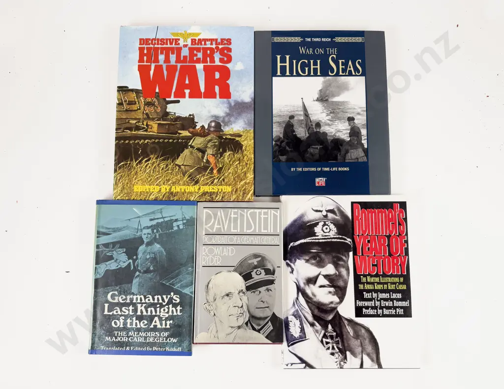 5 German WWII Related Books Image 1++