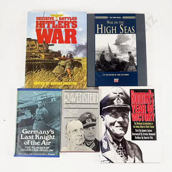 5 German WWII Related Books