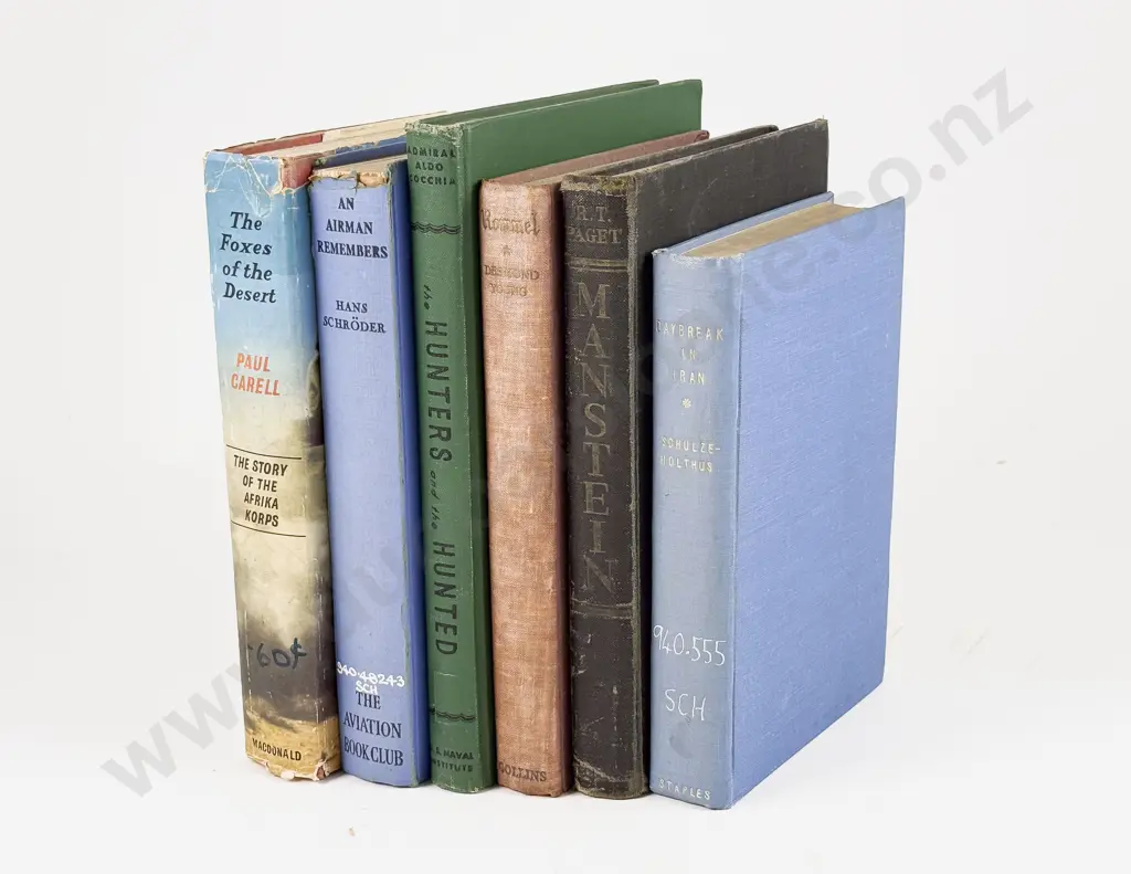 6 German WWII Related Books Image 1++