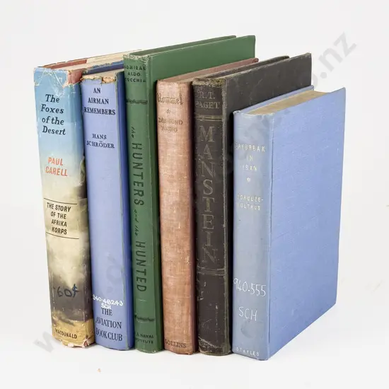 6 German WWII Related Books