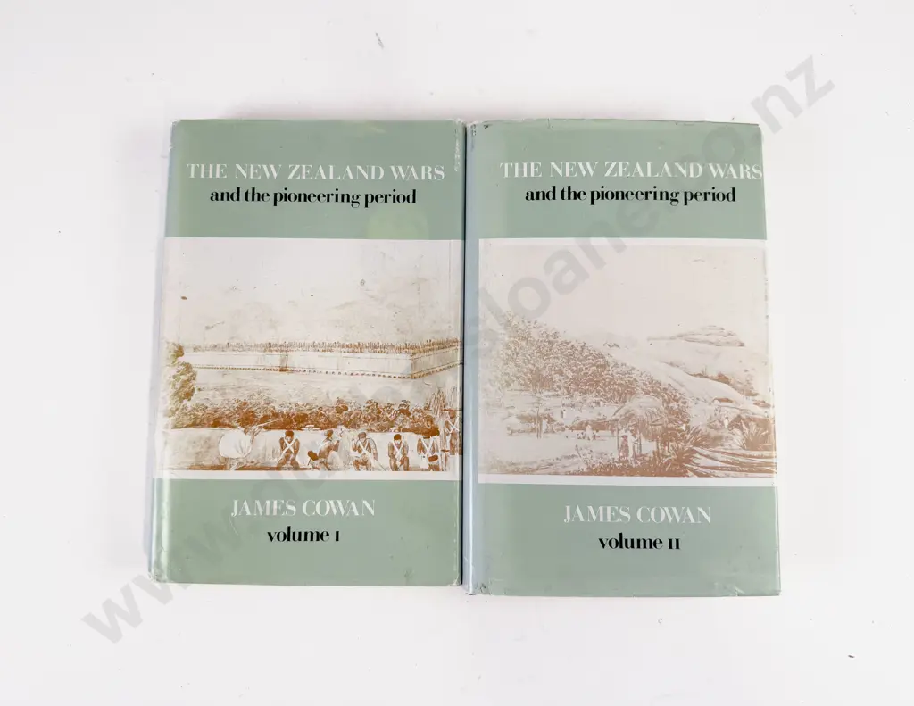 Cowan James - The New Zealand Wars and the pioneering period (2 volumes) Image 1++