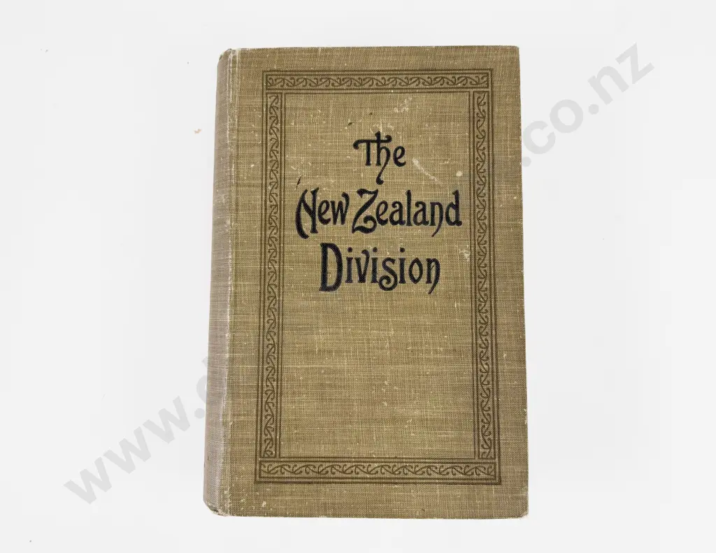 Stewart Col H - The New Zealand Division 1916-1919 Image 1++