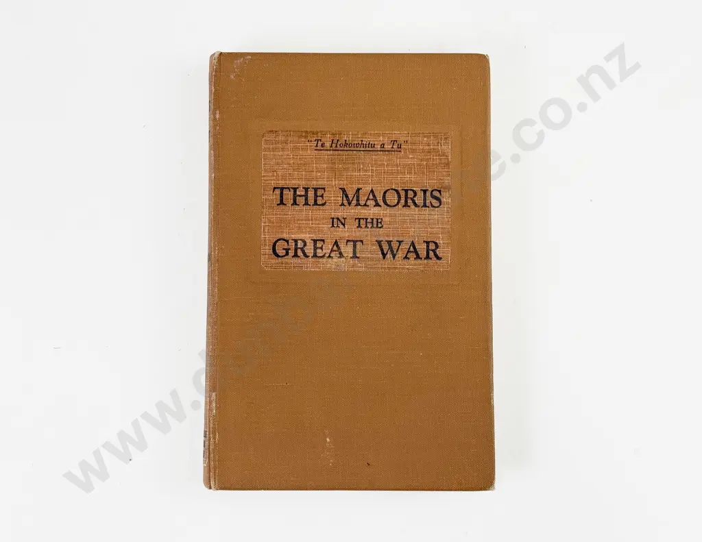 Cowan James - The Maoris in the Great War Image 1++