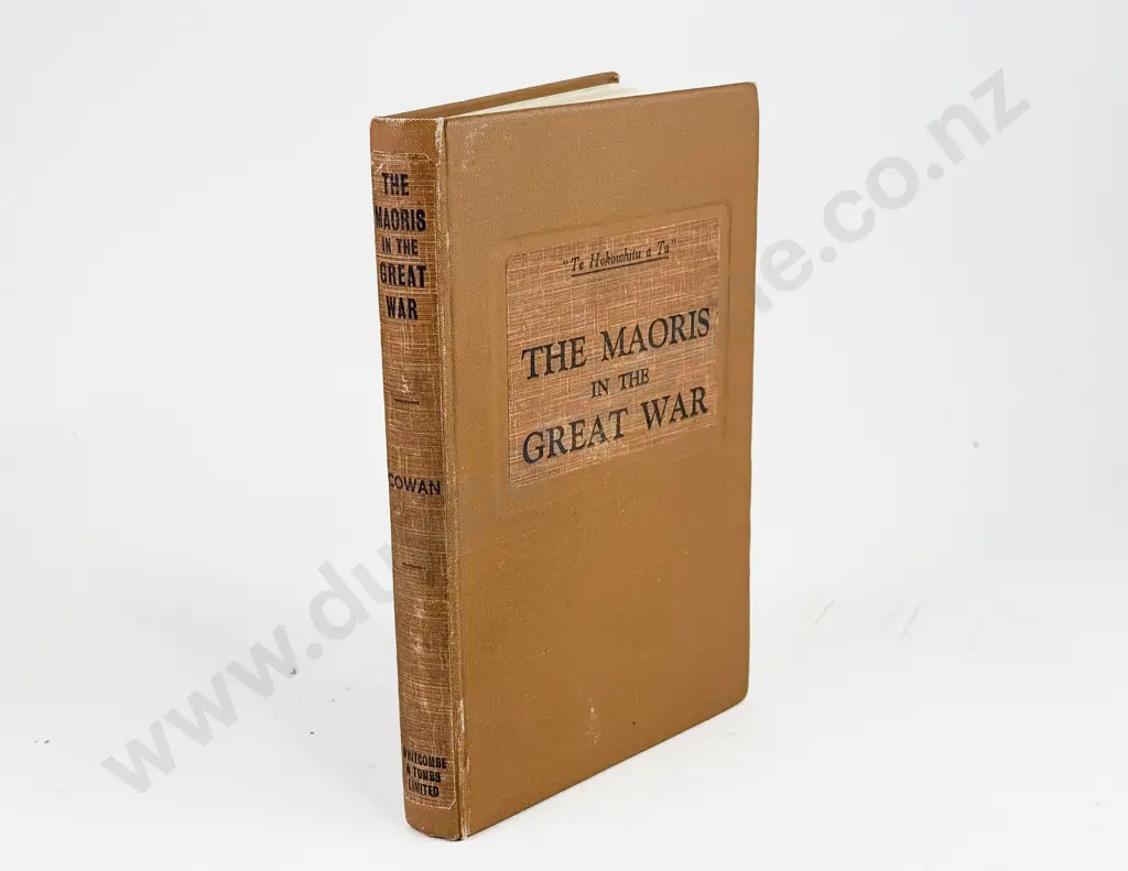 Cowan James - The Maoris in the Great War Image 1++