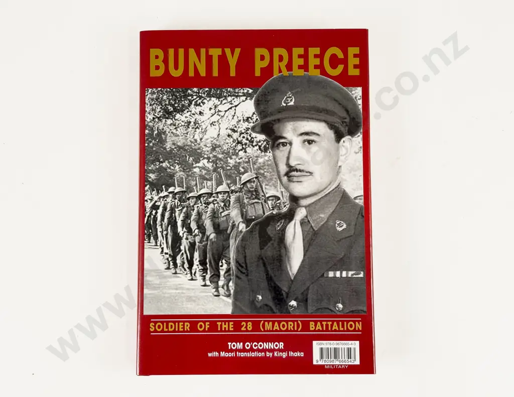 O'Connor Tom - Bunty Preece Soldier Of The 28 (Maori) Battalion Image 1++