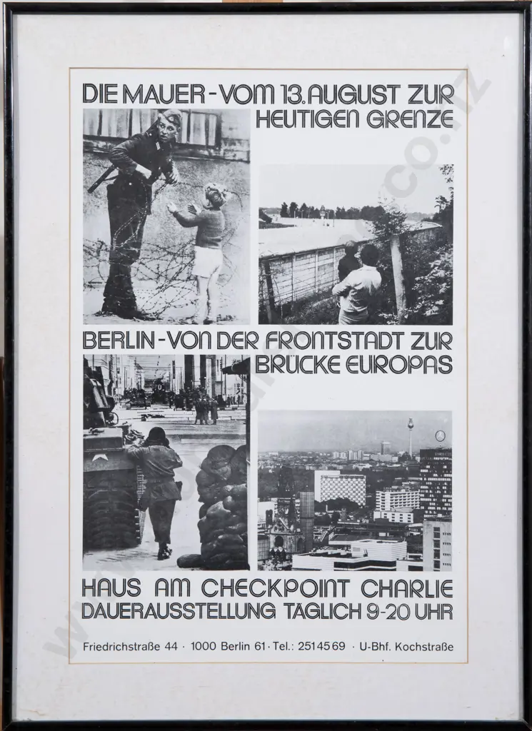 Framed Poster - Berlin Wall Image 1++