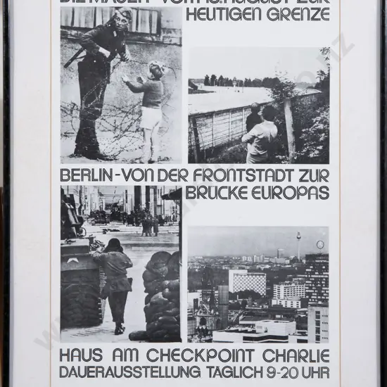 Framed Poster - Berlin Wall