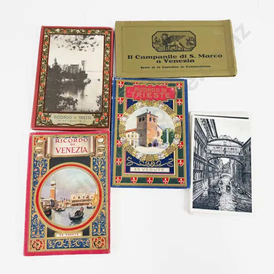 WW2 Kiwi Veteran Italian and Austrian Tourist Information Picture Booklets and Post Card Book