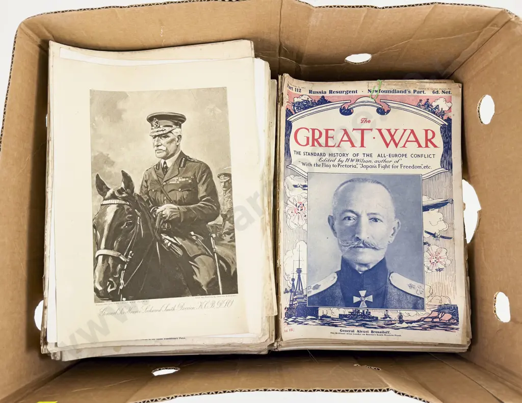 Wilson, H. W., (Editor) A Set Of The Great War Magazines (lacking 109 to 111) Image 1++