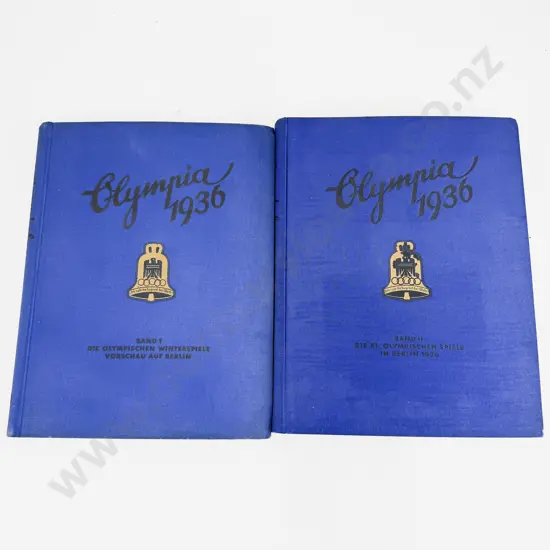 1936 Olympic Games in Berlin Book Edition in Two Volumes