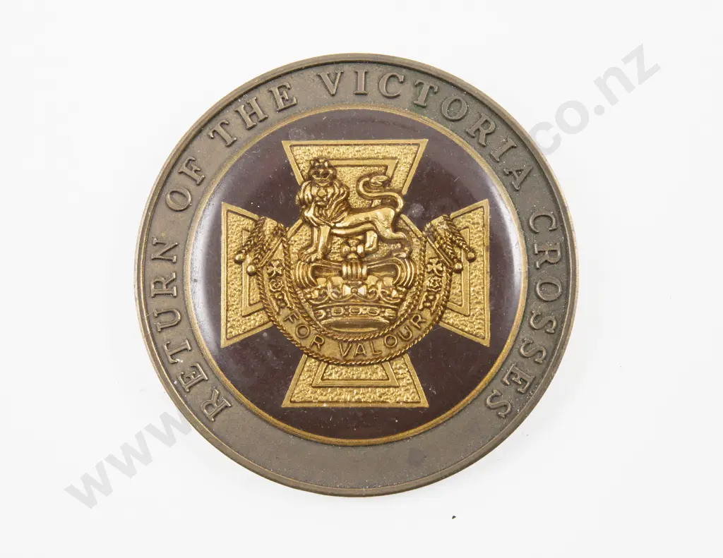 NZ The National Army Museum Return Of The Victoria Crosses Bronze Medal Image 1++