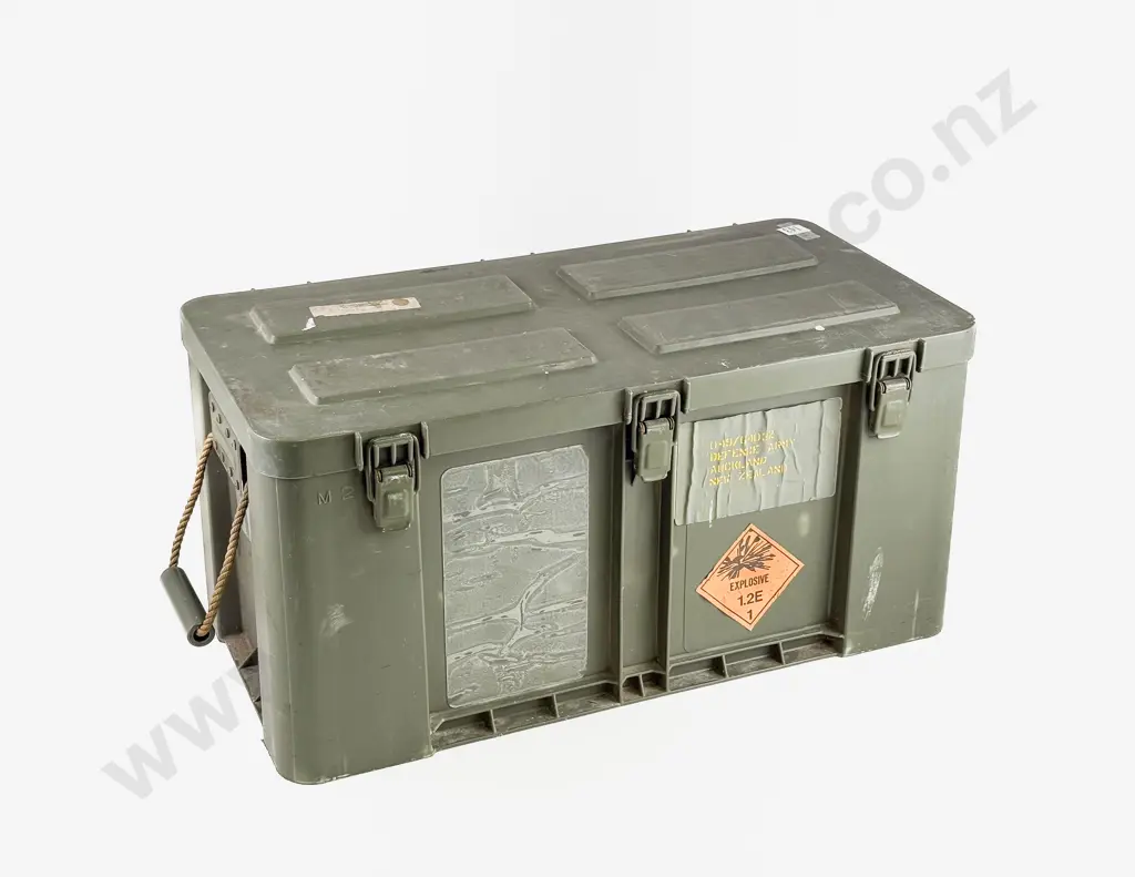 NZ Army Plastic Mortar Bomb Carrier Image 1++