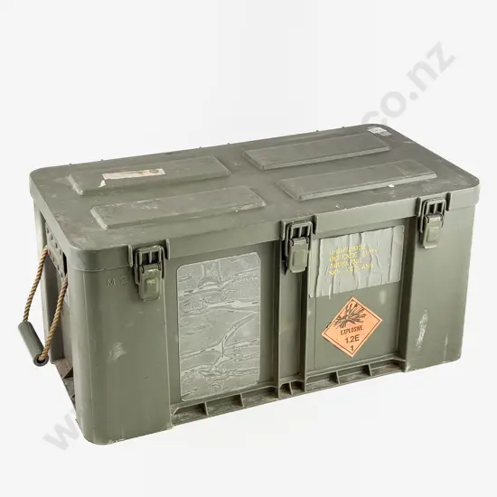 NZ Army Plastic Mortar Bomb Carrier