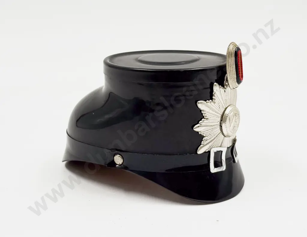 Post War German Miniature Police Shako Image 1++