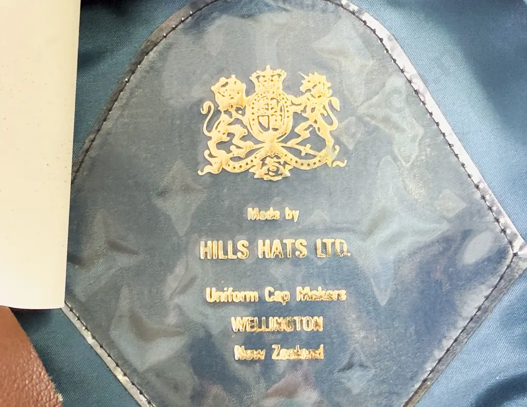 NZ Justice Department Corrections Officer’s Peaked Service Cap Image 1++