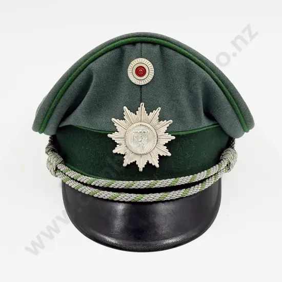 West German Hessen State Police Officer’s Peaked Service Cap