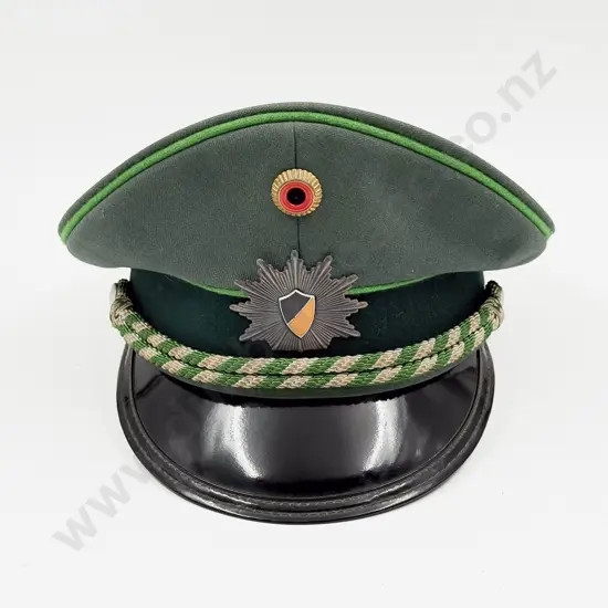 West German Baden-Wurttemberg State Police Officer’s Peaked Service Cap