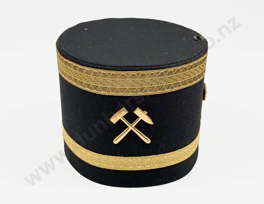 Silesian/German Coal Miner Official Dress Cap (Schachthut) Image 1++